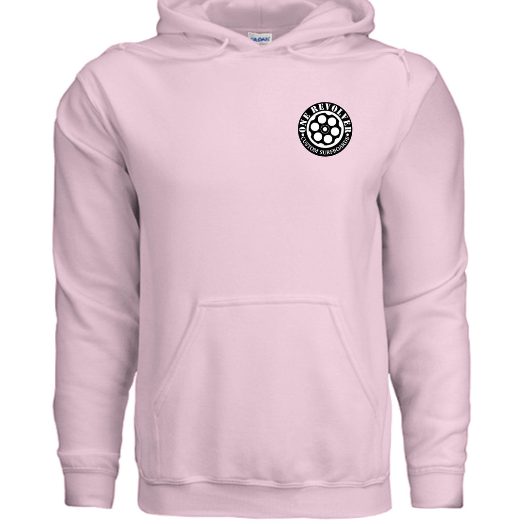 One Revolver Surfboards Smile Hoodie – Unisex Softstyle Surf & Street Pullove - One Revolver Surfboards