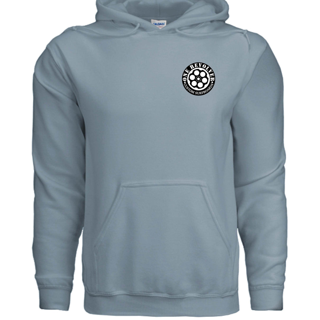 One Revolver Surfboards Smile Hoodie – Unisex Softstyle Surf & Street Pullove - One Revolver Surfboards