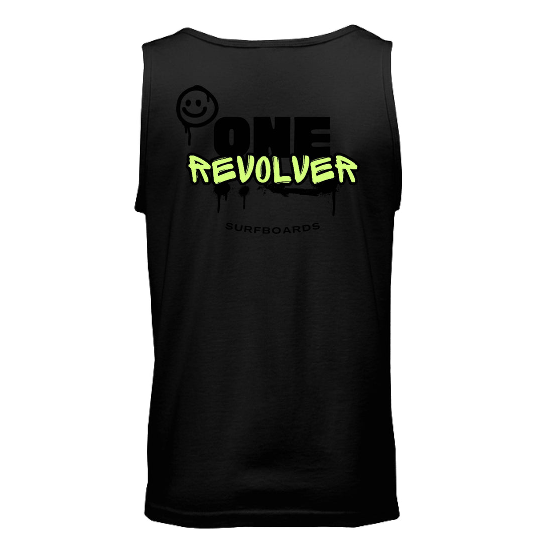 One Revolver Surfboards Smile Tank Top – Unisex Lightweight Surf Tank - One Revolver Surfboards