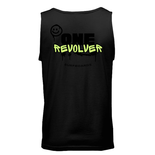 One Revolver Surfboards Smile Tank Top – Unisex Lightweight Surf Tank - One Revolver Surfboards