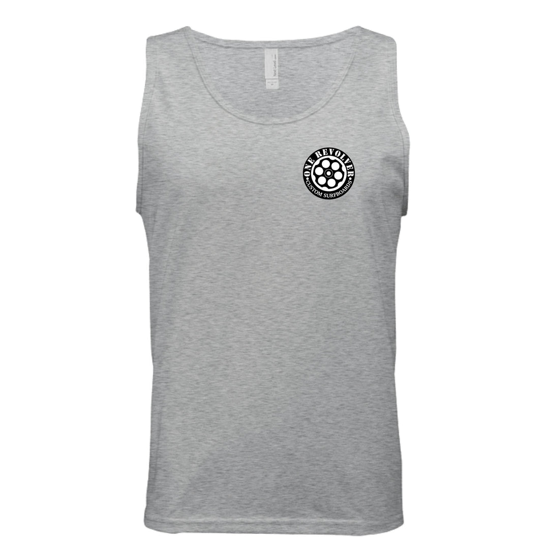 One Revolver Surfboards Smile Tank Top – Unisex Lightweight Surf Tank - One Revolver Surfboards