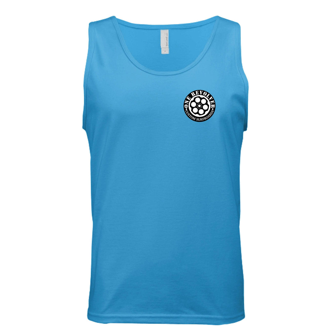 One Revolver Surfboards Support Your Local Shaper Tank Top – Unisex Lightweight Surf Tank - One Revolver Surfboards