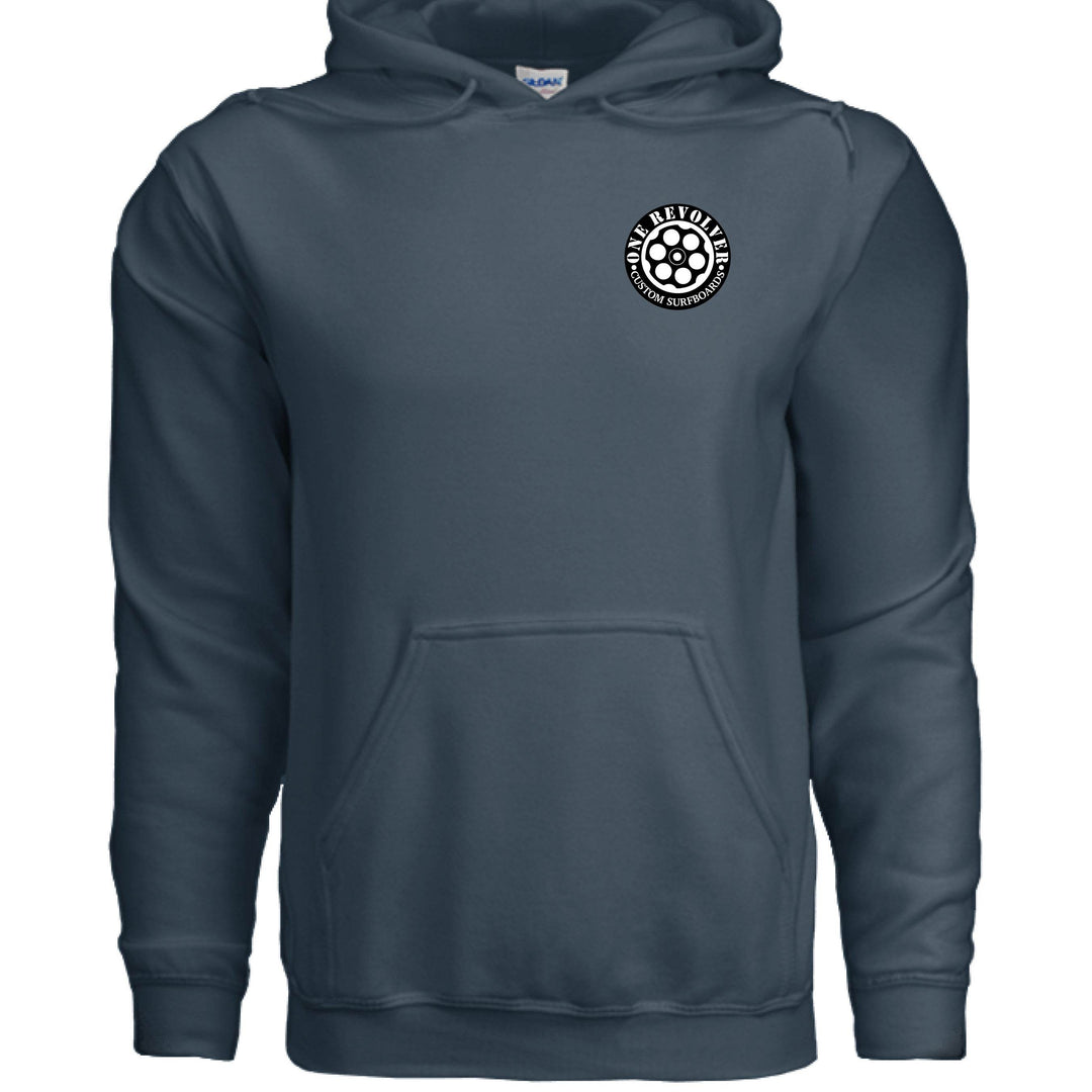One Revolver Surfboards Support Your Local Shaper Hoodie – Unisex Softstyle Surf Sweatshirt Pay Tribute to the Craft - One Revolver Surfboards
