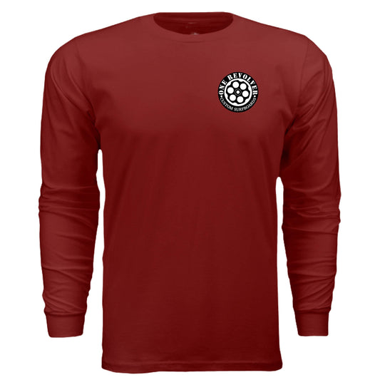 One Revolver Surfboards Support Your Local Shaper Long-Sleeve Tee – Unisex Lightweight Cotton Crew - One Revolver Surfboards