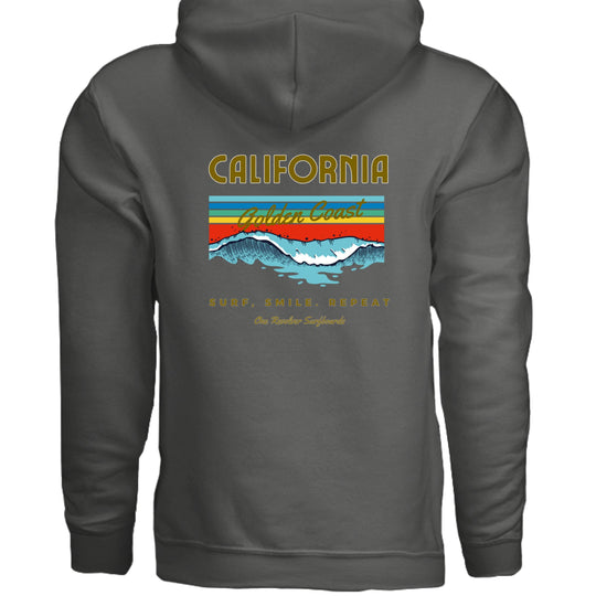 One Revolver Surfboards Surf. Smile. Repeat. Hoodie – Unisex Softstyle Surf Sweatshirt - One Revolver Surfboards