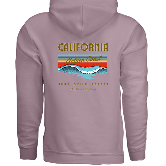 One Revolver Surfboards Surf. Smile. Repeat. Hoodie – Unisex Softstyle Surf Sweatshirt - One Revolver Surfboards