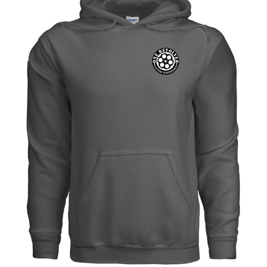 One Revolver Surfboards Surf. Smile. Repeat. Hoodie – Unisex Softstyle Surf Sweatshirt - One Revolver Surfboards