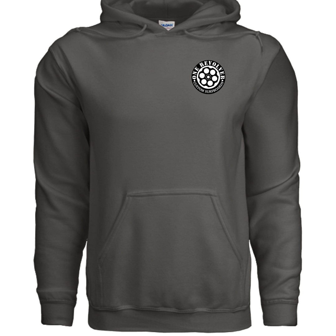 One Revolver Surfboards Surf. Smile. Repeat. Hoodie – Unisex Softstyle Surf Sweatshirt - One Revolver Surfboards