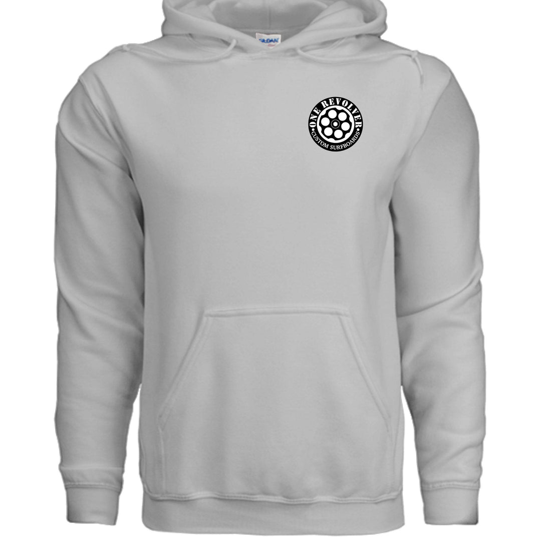 One Revolver Surfboards Surf. Smile. Repeat. Hoodie – Unisex Softstyle Surf Sweatshirt - One Revolver Surfboards