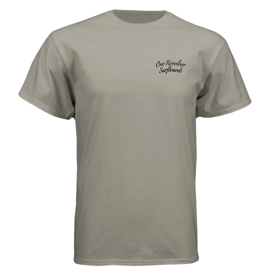 One Revolver Surfboards Classic Design Tee - One Revolver Surfboards