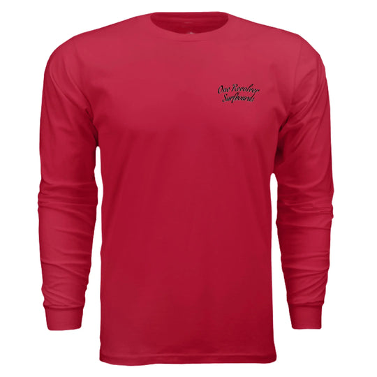 One Revolver Surfboards - One Revolver Surfboards Classic Design Long Sleeve Tee Hooded Sweatshirt