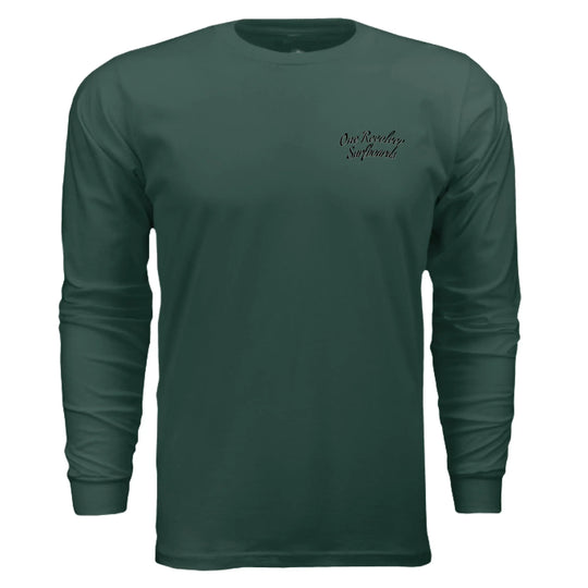 One Revolver Surfboards - One Revolver Surfboards Classic Design Long Sleeve Tee Hooded Sweatshirt