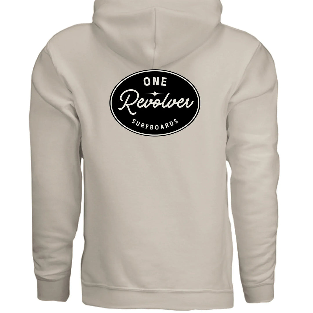 One Revolver Surfboards - One Revolver Surfboards Classic Design Hoodie – Premium Ring-Spun Cotton Blend Hooded Sweatshirt