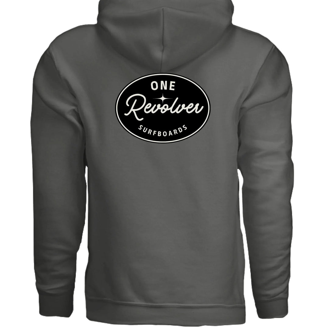 One Revolver Surfboards - One Revolver Surfboards Classic Design Hoodie – Premium Ring-Spun Cotton Blend Hooded Sweatshirt