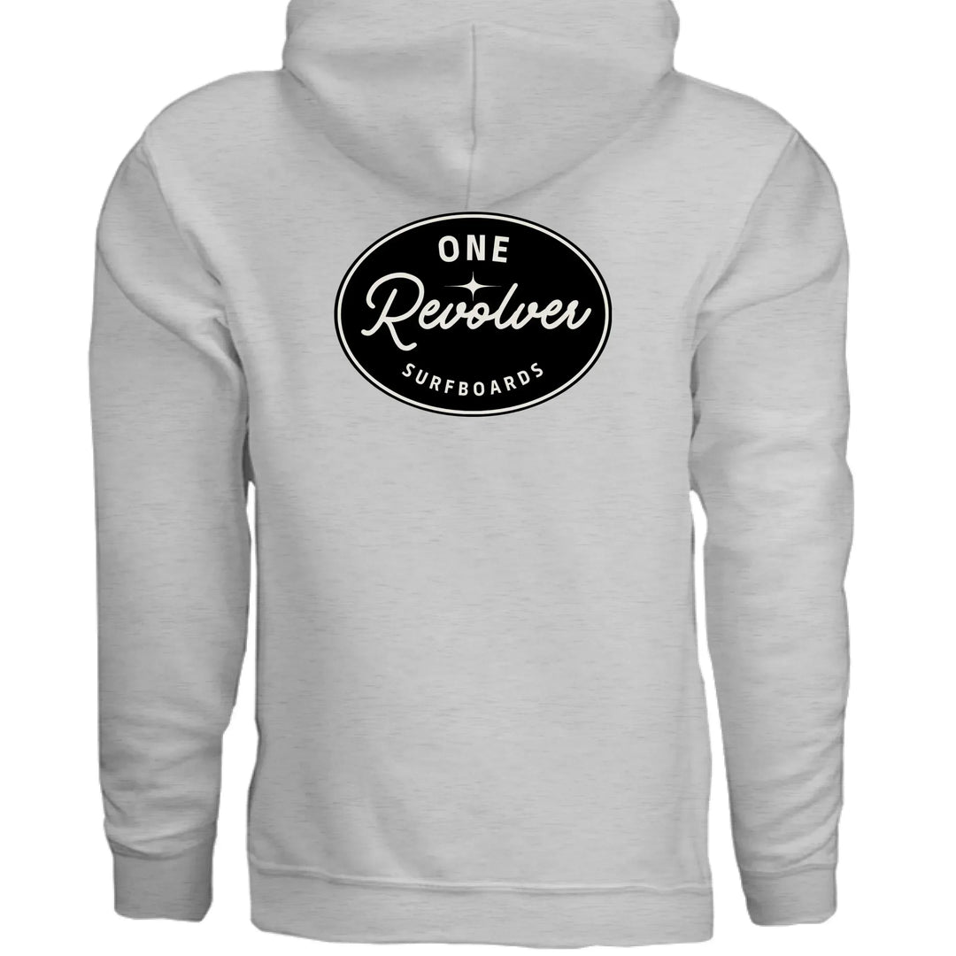 One Revolver Surfboards - One Revolver Surfboards Classic Design Hoodie – Premium Ring-Spun Cotton Blend Hooded Sweatshirt
