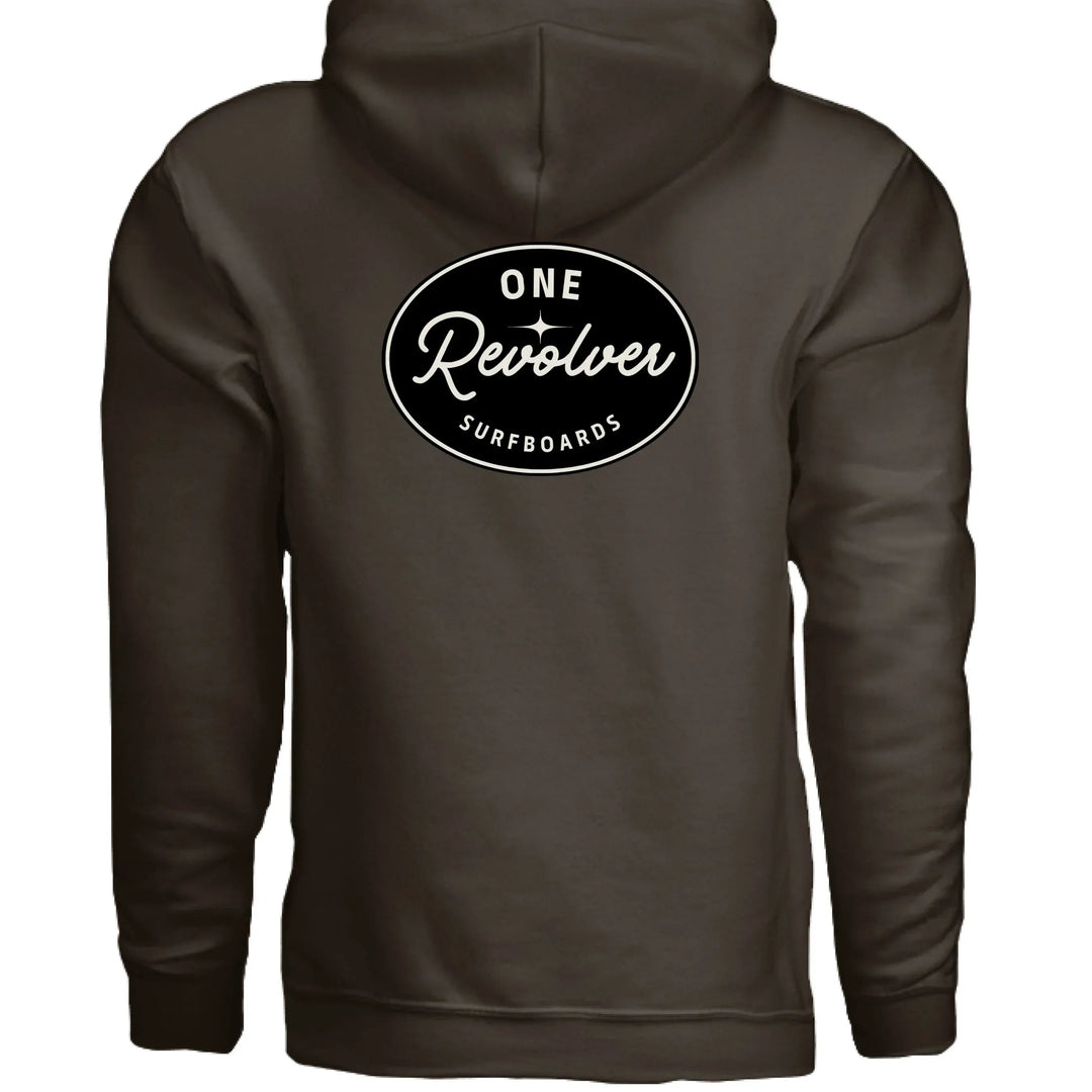 One Revolver Surfboards - One Revolver Surfboards Classic Design Hoodie – Premium Ring-Spun Cotton Blend Hooded Sweatshirt