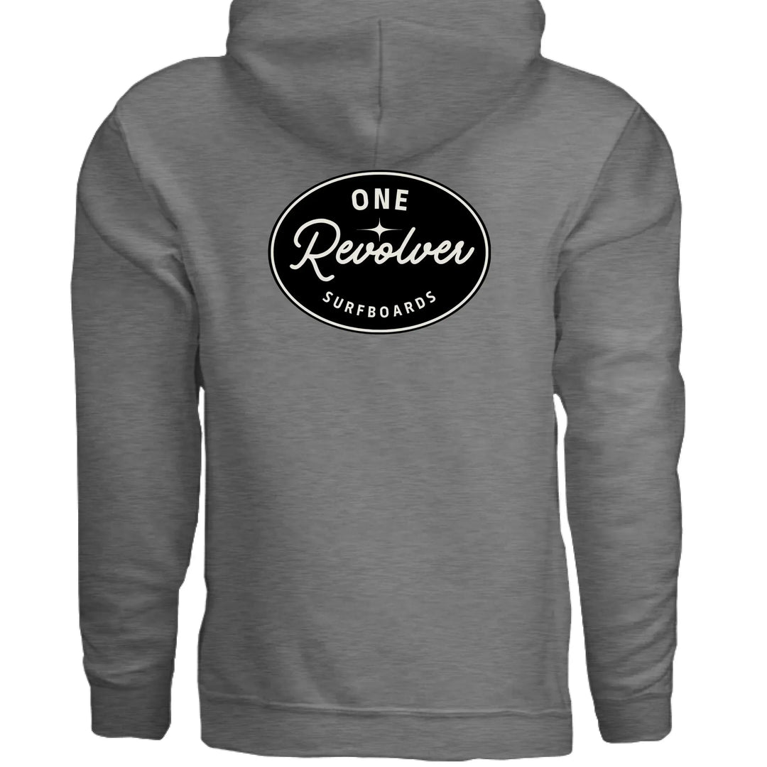One Revolver Surfboards - One Revolver Surfboards Classic Design Hoodie – Premium Ring-Spun Cotton Blend Hooded Sweatshirt