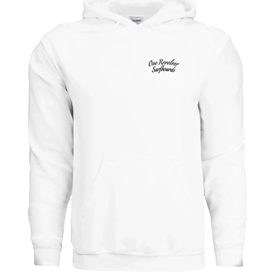 One Revolver Surfboards - One Revolver Surfboards Classic Design Hoodie – Premium Ring-Spun Cotton Blend Hooded Sweatshirt