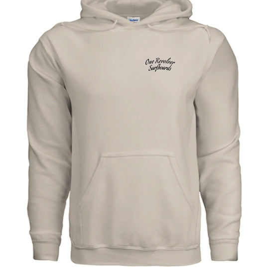 One Revolver Surfboards - One Revolver Surfboards Classic Design Hoodie – Premium Ring-Spun Cotton Blend Hooded Sweatshirt