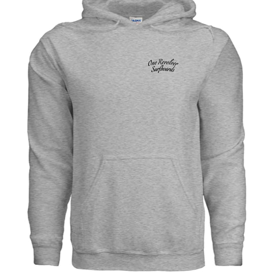 One Revolver Surfboards - One Revolver Surfboards Classic Design Hoodie – Premium Ring-Spun Cotton Blend Hooded Sweatshirt