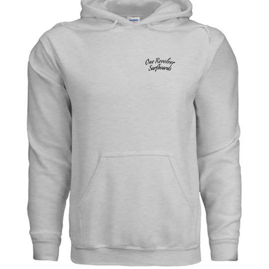 One Revolver Surfboards - One Revolver Surfboards Classic Design Hoodie – Premium Ring-Spun Cotton Blend Hooded Sweatshirt