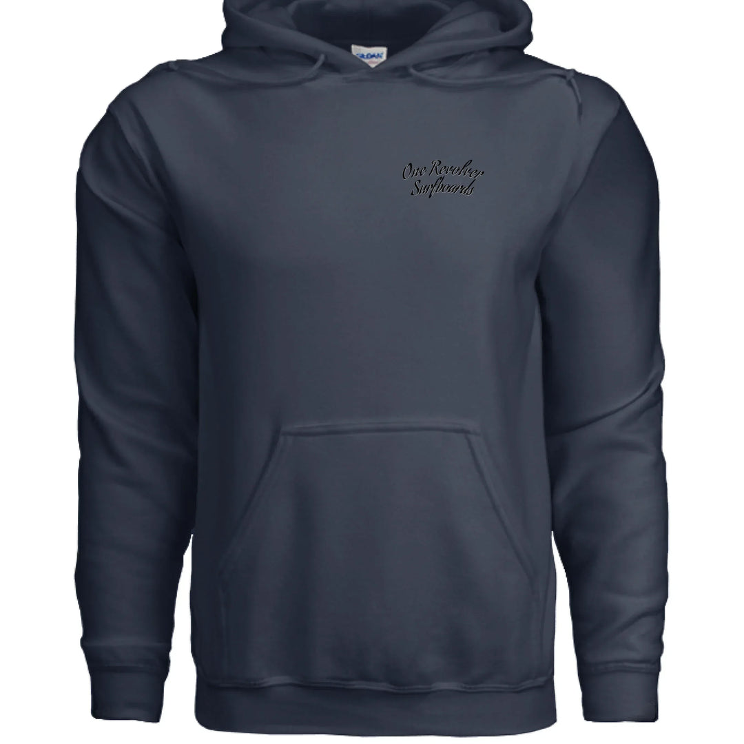 One Revolver Surfboards - One Revolver Surfboards Classic Design Hoodie – Premium Ring-Spun Cotton Blend Hooded Sweatshirt