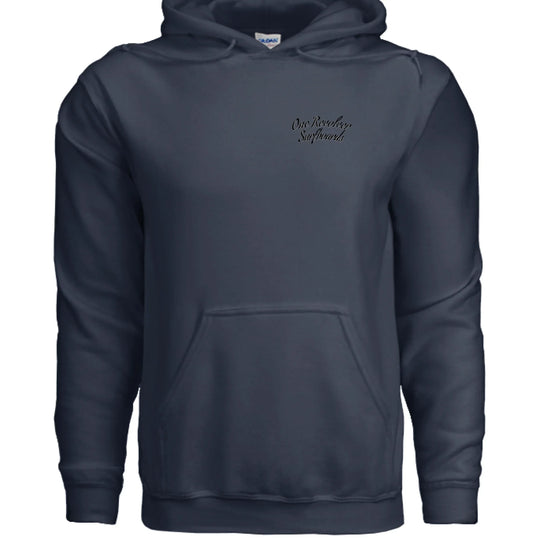 One Revolver Surfboards - One Revolver Surfboards Classic Design Hoodie – Premium Ring-Spun Cotton Blend Hooded Sweatshirt