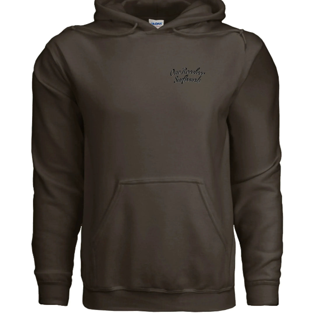 One Revolver Surfboards - One Revolver Surfboards Classic Design Hoodie – Premium Ring-Spun Cotton Blend Hooded Sweatshirt