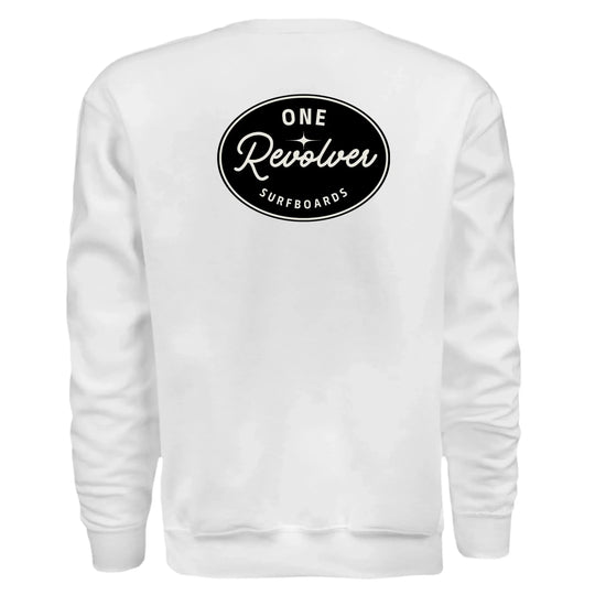 One Revolver Surfboards - One Revolver Surfboards Classic Crewneck Sweatshirt Crewneck Sweatshirt