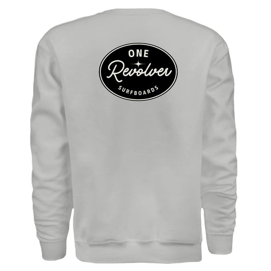 One Revolver Surfboards - One Revolver Surfboards Classic Crewneck Sweatshirt Crewneck Sweatshirt