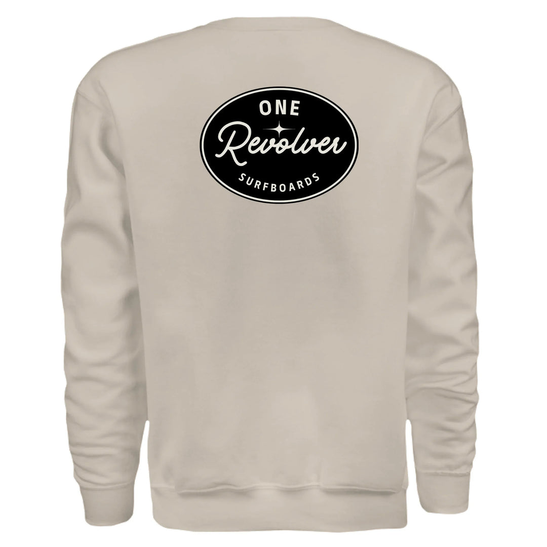 One Revolver Surfboards Classic Crewneck Sweatshirt - One Revolver Surfboards