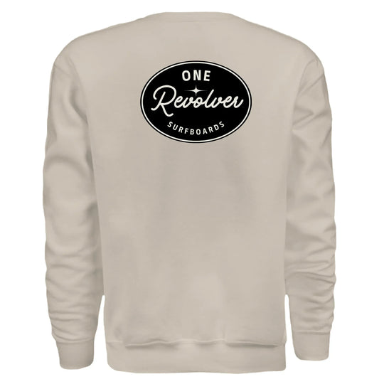 One Revolver Surfboards - One Revolver Surfboards Classic Crewneck Sweatshirt Crewneck Sweatshirt