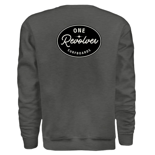 One Revolver Surfboards - One Revolver Surfboards Classic Crewneck Sweatshirt Crewneck Sweatshirt