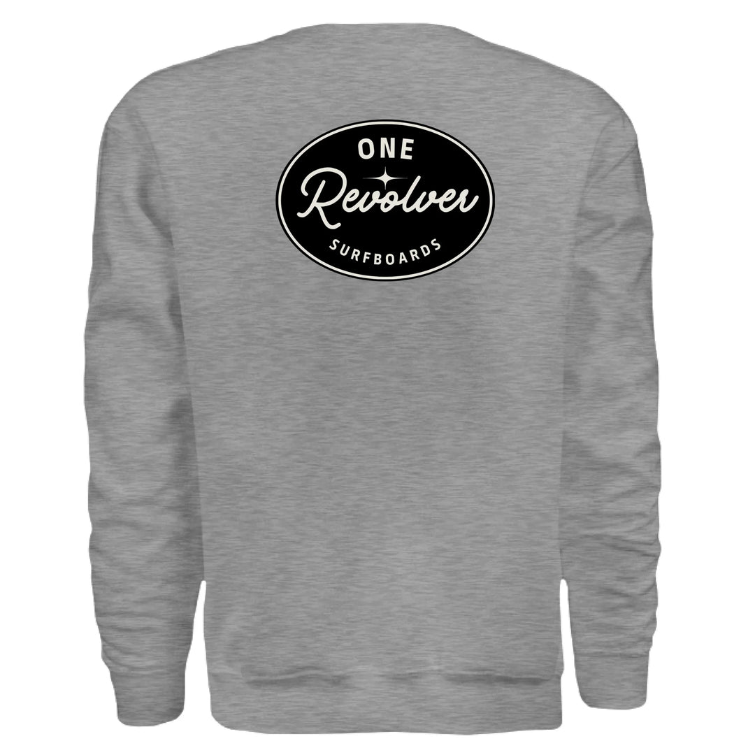 One Revolver Surfboards Classic Crewneck Sweatshirt - One Revolver Surfboards