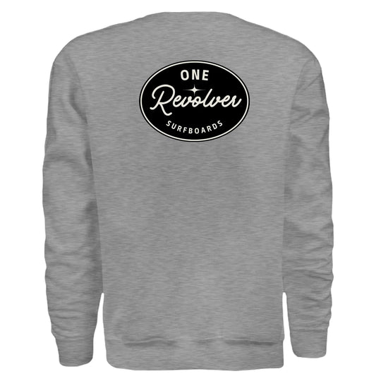 One Revolver Surfboards - One Revolver Surfboards Classic Crewneck Sweatshirt Crewneck Sweatshirt