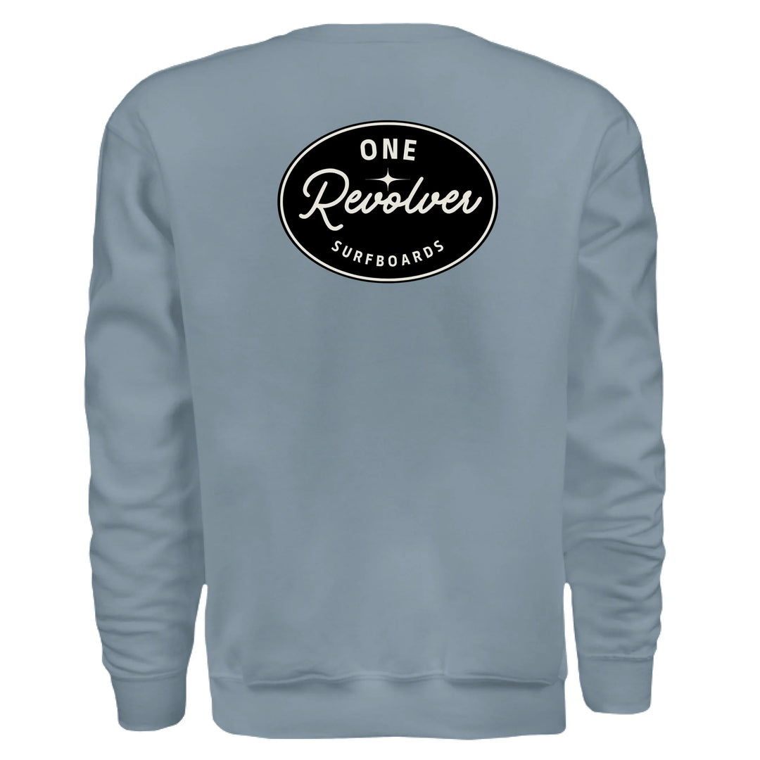 One Revolver Surfboards Classic Crewneck Sweatshirt - One Revolver Surfboards