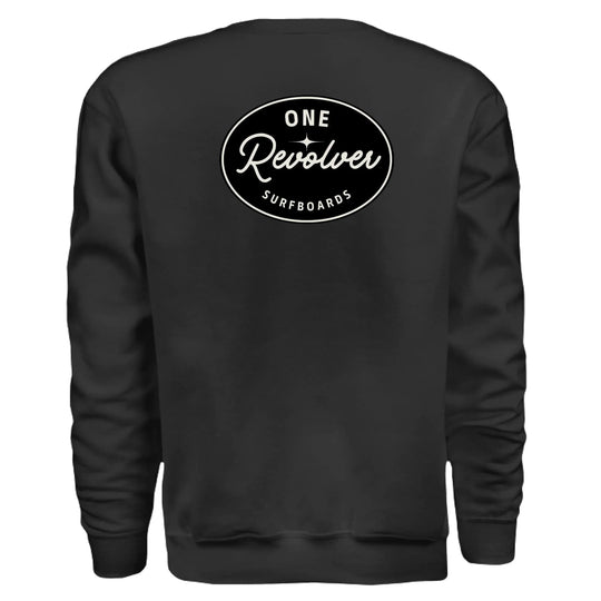 One Revolver Surfboards - One Revolver Surfboards Classic Crewneck Sweatshirt Crewneck Sweatshirt