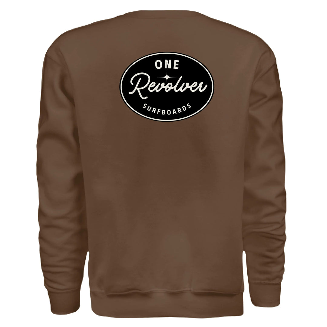 One Revolver Surfboards Classic Crewneck Sweatshirt - One Revolver Surfboards