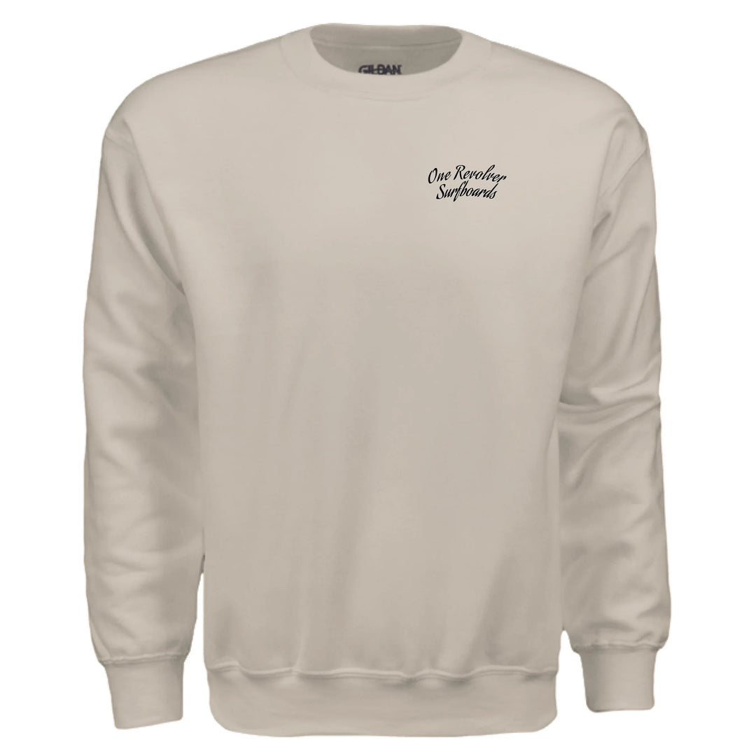 One Revolver Surfboards Classic Crewneck Sweatshirt - One Revolver Surfboards