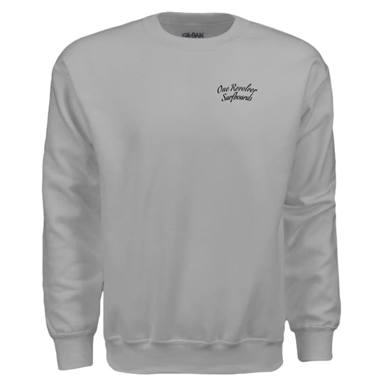 One Revolver Surfboards - One Revolver Surfboards Classic Crewneck Sweatshirt Crewneck Sweatshirt