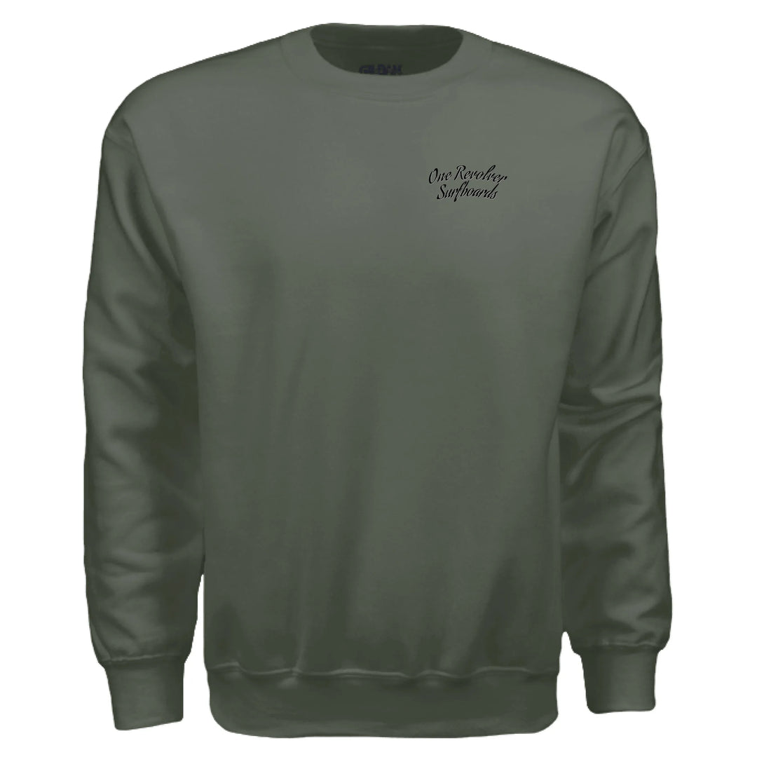 One Revolver Surfboards Classic Crewneck Sweatshirt - One Revolver Surfboards