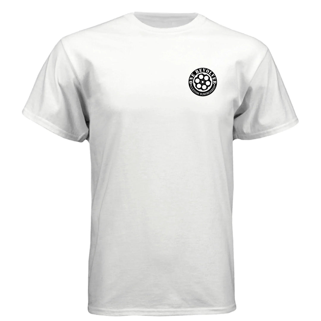 One Revolver "Eternal Vanguard" All-Branch Military Surf Tee – Next Level CVC - One Revolver Surfboards