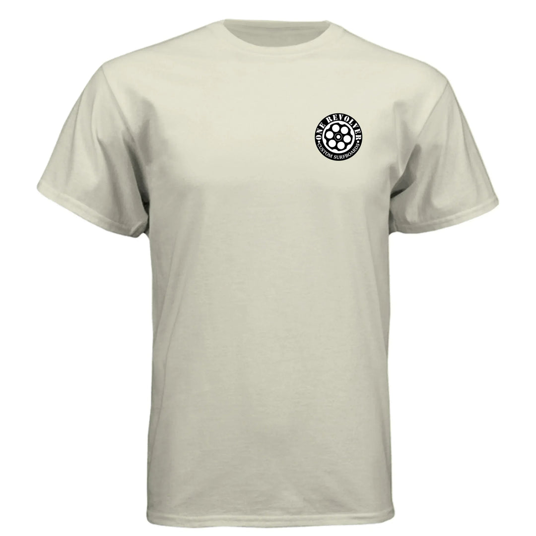 One Revolver "Eternal Vanguard" All-Branch Military Surf Tee – Next Level CVC - One Revolver Surfboards
