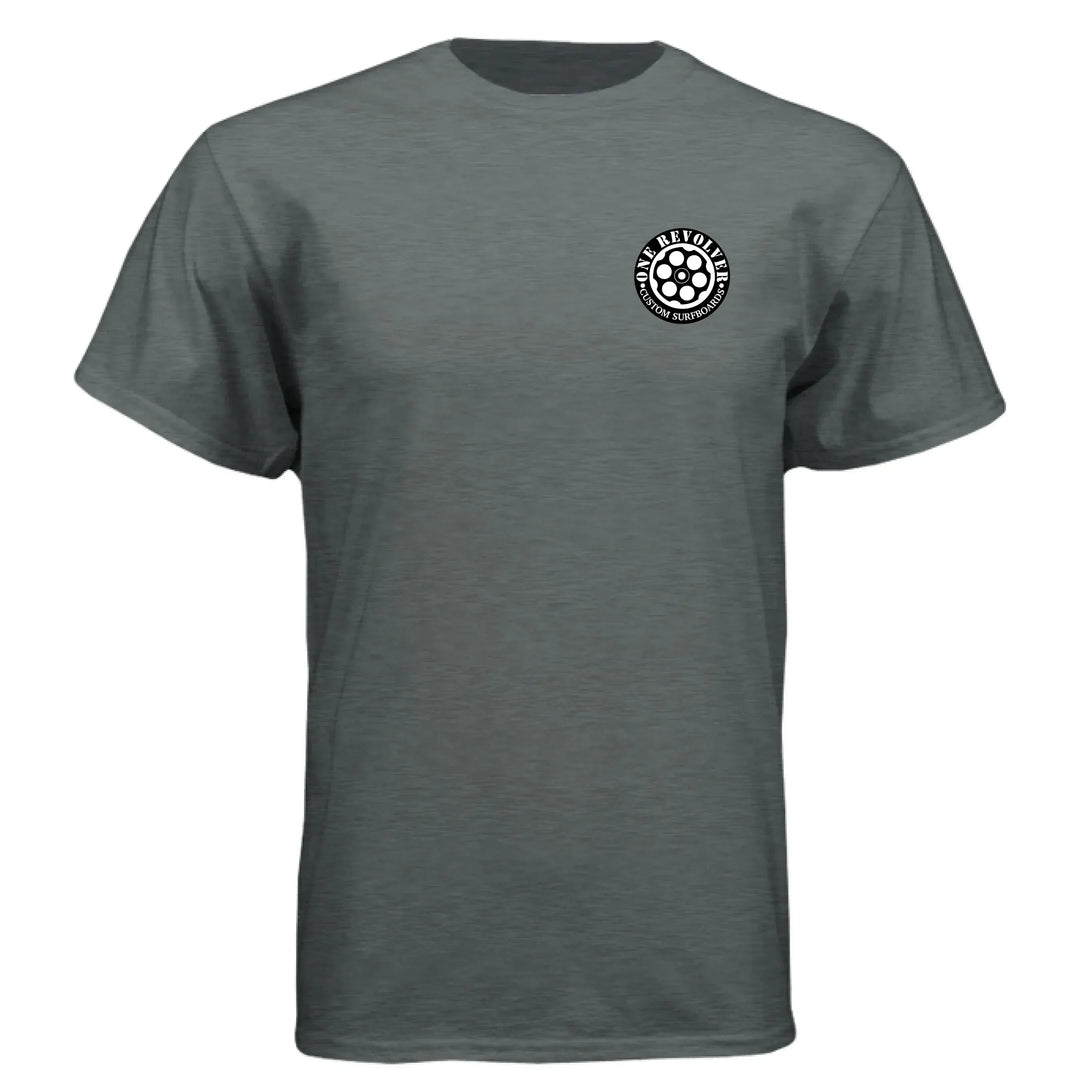 One Revolver "Eternal Vanguard" All-Branch Military Surf Tee – Next Level CVC - One Revolver Surfboards