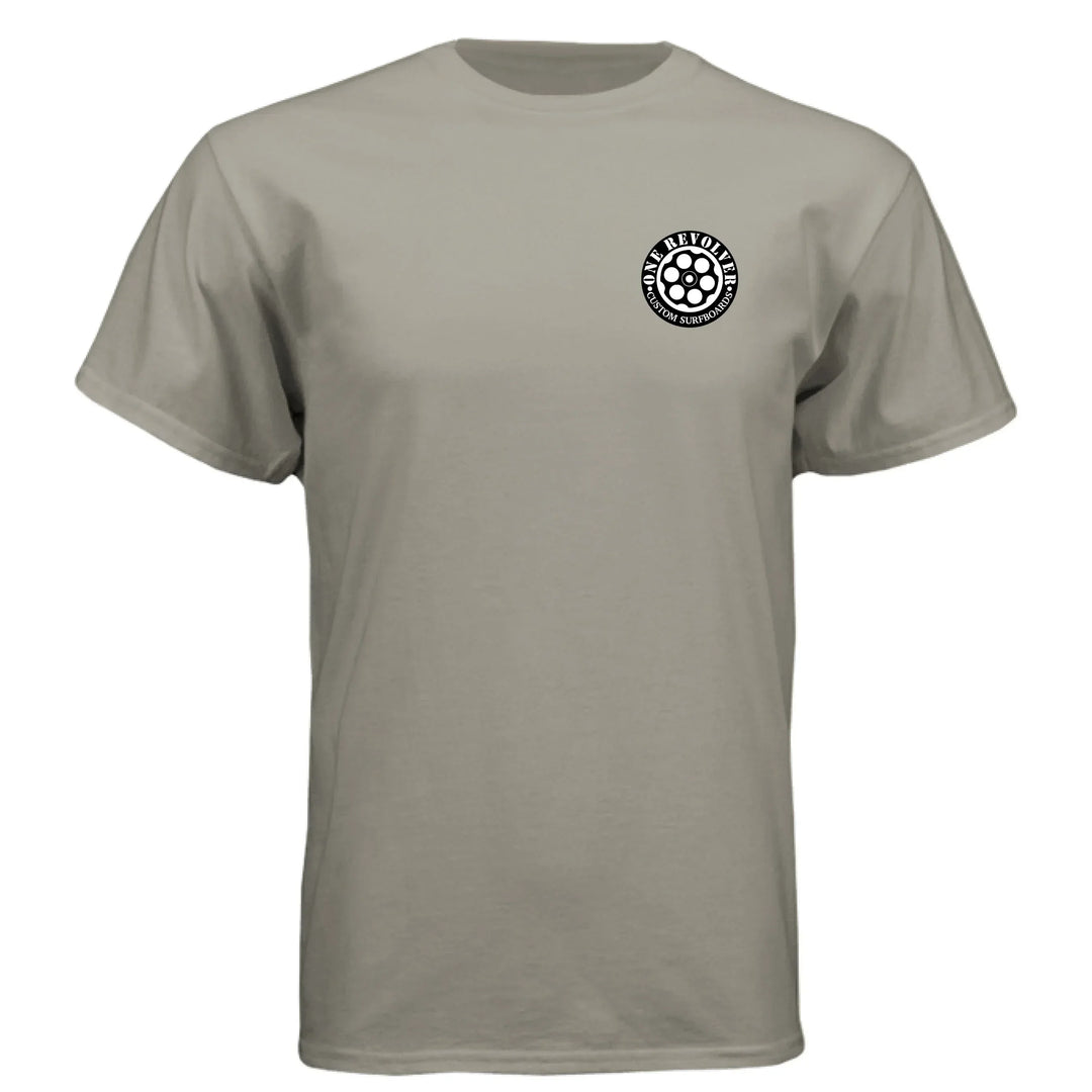 One Revolver "Eternal Vanguard" All-Branch Military Surf Tee – Next Level CVC - One Revolver Surfboards