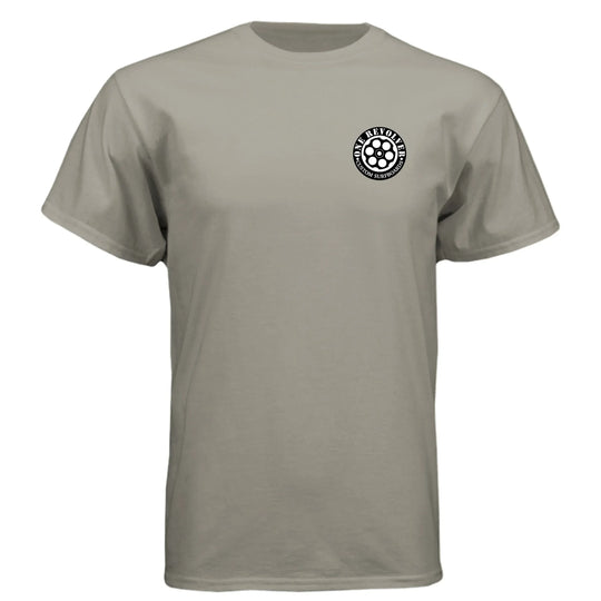 One Revolver "Eternal Vanguard" All-Branch Military Surf Tee – Next Level CVC - One Revolver Surfboards