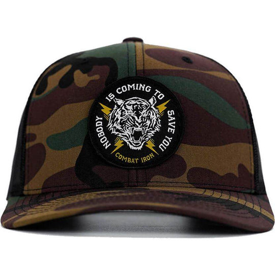 Nobody Is Coming To Save You Patch Snapback Hat - One Revolver Surfboards
