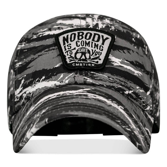 Nobody Is Coming To Save You Skull Patch RipStop Low Pro Operator Hat - One Revolver Surfboards
