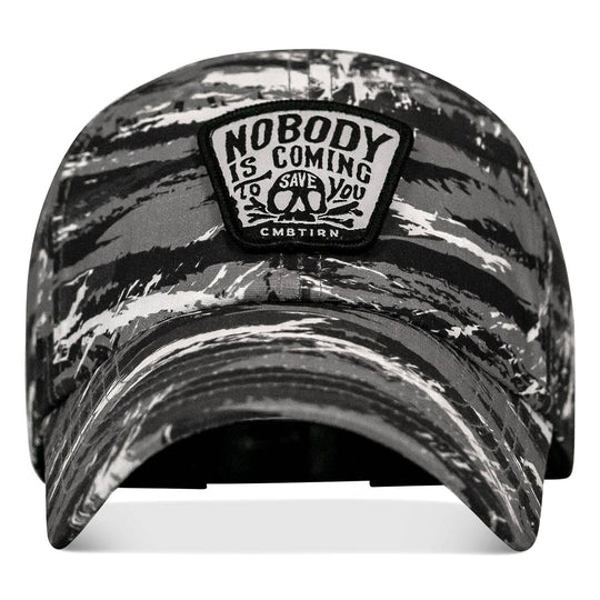 One Revolver Surfboards - Nobody Is Coming To Save You Skull Patch Ripstop Snapback HEADWEAR