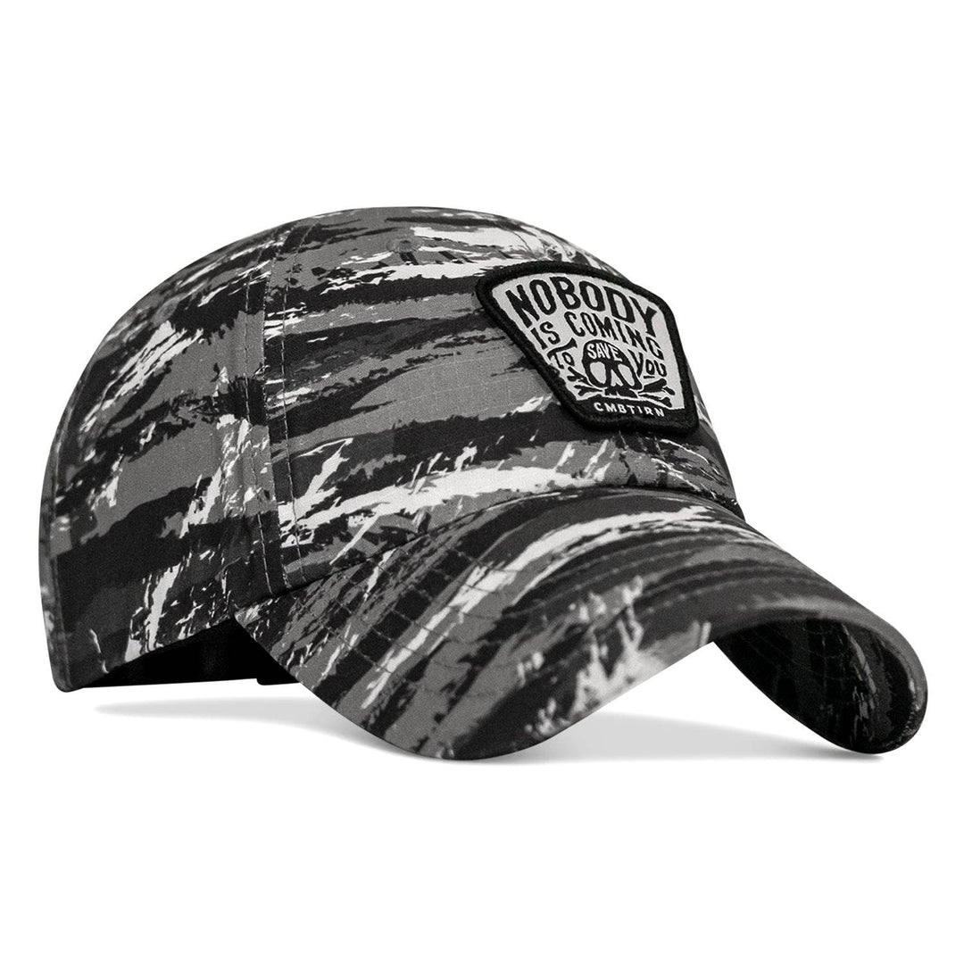 Nobody Is Coming To Save You Skull Patch RipStop Low Pro Operator Hat - One Revolver Surfboards